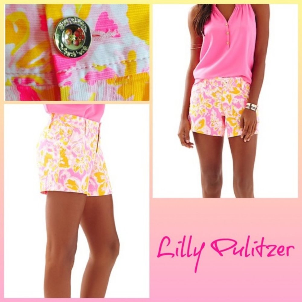 Lilly Pulitzer Sz 2 Callahan Shorts in Ooh La La